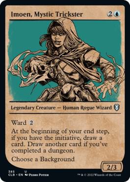 Imoen, Mystic Trickster (Showcase) (385) [Commander Legends: Battle for Baldur's Gate] [Showcase]