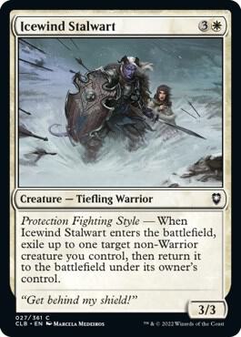 Icewind Stalwart (27) [Commander Legends: Battle for Baldur's Gate]