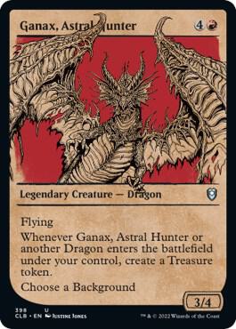 Ganax, Astral Hunter (Showcase) (398) [Commander Legends: Battle for Baldur's Gate] [Showcase]