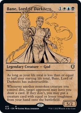 Bane, Lord of Darkness (Showcase) (415) [Commander Legends: Battle for Baldur's Gate] [Showcase]