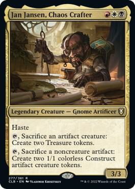 Jan Jansen, Chaos Crafter (277) [Commander Legends: Battle for Baldur's Gate]