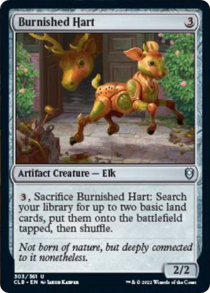 Burnished Hart (303) [Commander Legends: Battle for Baldur's Gate]