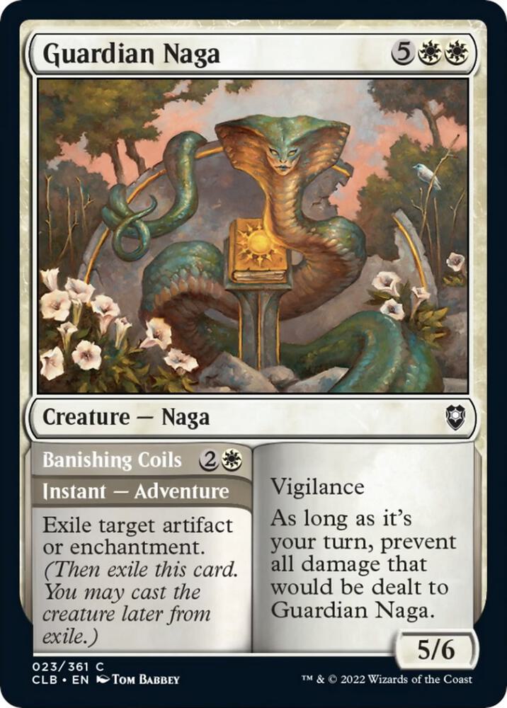 Guardian Naga (23) [Commander Legends: Battle for Baldur's Gate]