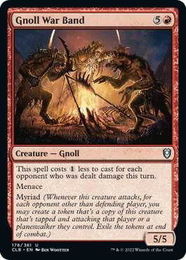 Gnoll War Band (178) [Commander Legends: Battle for Baldur's Gate]
