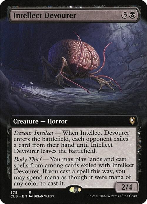 Intellect Devourer (Extended Art) (575) [Commander Legends: Battle for Baldur's Gate] [Extended Art]