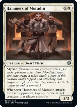 Hammers of Moradin (25) [Commander Legends: Battle for Baldur's Gate]