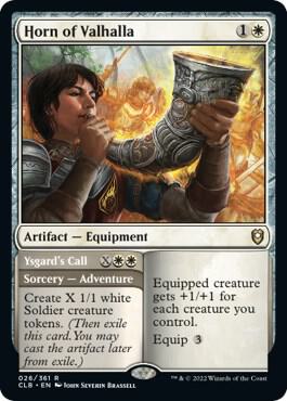 Horn of Valhalla (26) [Commander Legends: Battle for Baldur's Gate]
