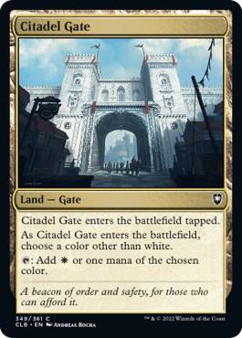Citadel Gate (349) [Commander Legends: Battle for Baldur's Gate]