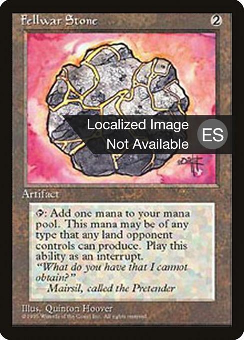 Fellwar Stone (319) [Fourth Edition Foreign Black Border]