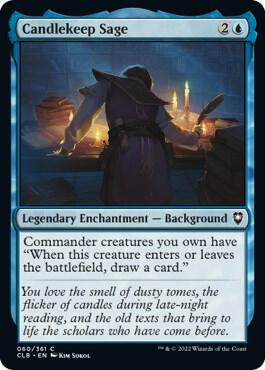 Candlekeep Sage (60) [Commander Legends: Battle for Baldur's Gate]