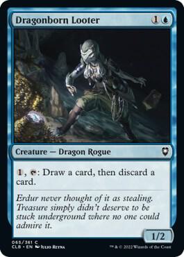 Dragonborn Looter (65) [Commander Legends: Battle for Baldur's Gate]