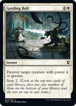 Guiding Bolt (24) [Commander Legends: Battle for Baldur's Gate]
