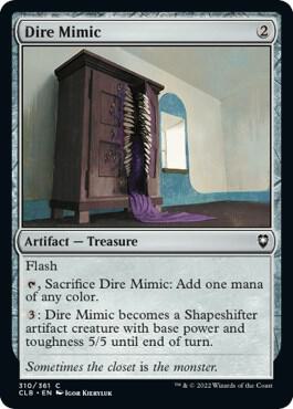 Dire Mimic (310) [Commander Legends: Battle for Baldur's Gate]