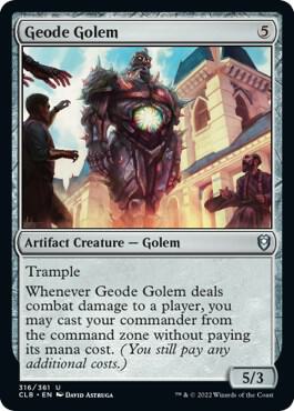 Geode Golem (316) [Commander Legends: Battle for Baldur's Gate]