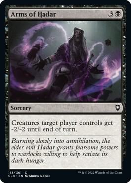 Arms of Hadar (113) [Commander Legends: Battle for Baldur's Gate]