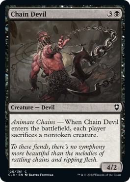 Chain Devil (120) [Commander Legends: Battle for Baldur's Gate]