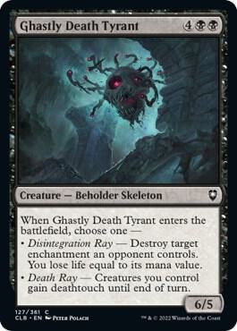 Ghastly Death Tyrant (127) [Commander Legends: Battle for Baldur's Gate]