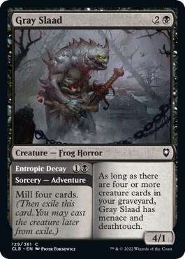 Gray Slaad (129) [Commander Legends: Battle for Baldur's Gate]