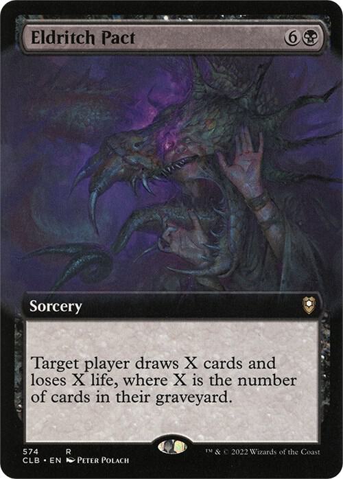 Eldritch Pact (Extended Art) (574) [Commander Legends: Battle for Baldur's Gate] [Extended Art]