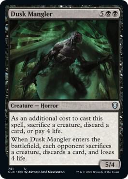 Dusk Mangler (751) [Commander Legends: Battle for Baldur's Gate]