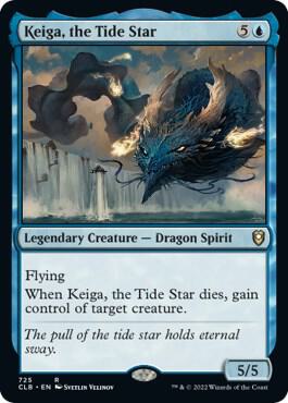 Keiga, the Tide Star (725) [Commander Legends: Battle for Baldur's Gate]