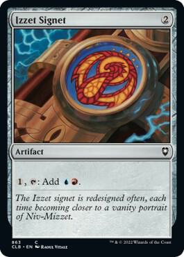 Izzet Signet (863) [Commander Legends: Battle for Baldur's Gate]