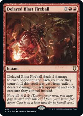 Delayed Blast Fireball (676) [Commander Legends: Battle for Baldur's Gate]