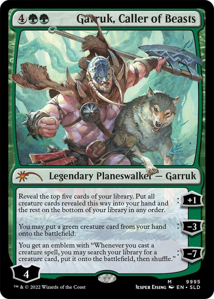 Garruk, Caller of Beasts (9995) [Secret Lair Drop]