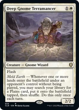 Deep Gnome Terramancer (658) [Commander Legends: Battle for Baldur's Gate]