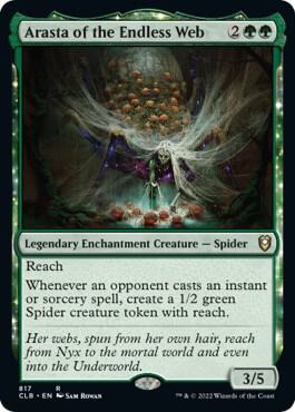 Arasta of the Endless Web (817) [Commander Legends: Battle for Baldur's Gate]