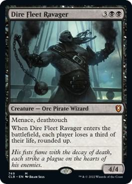 Dire Fleet Ravager (749) [Commander Legends: Battle for Baldur's Gate]