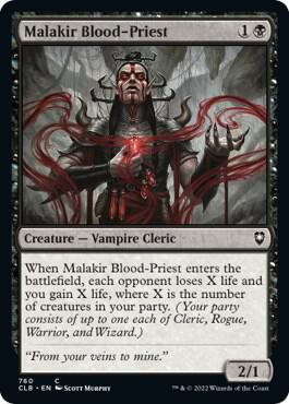 Malakir Blood-Priest (760) [Commander Legends: Battle for Baldur's Gate]