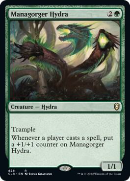 Managorger Hydra (828) [Commander Legends: Battle for Baldur's Gate]