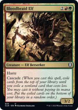 Bloodbraid Elf (839) [Commander Legends: Battle for Baldur's Gate]
