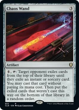 Chaos Wand (855) [Commander Legends: Battle for Baldur's Gate]