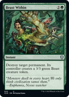 Beast Within (820) [Commander Legends: Battle for Baldur's Gate]