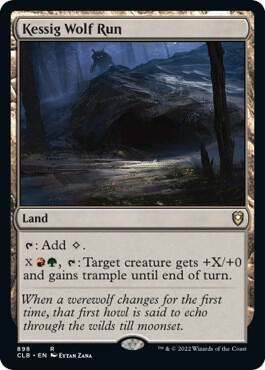 Kessig Wolf Run (898) [Commander Legends: Battle for Baldur's Gate]
