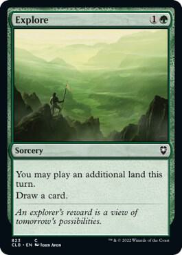 Explore (823) [Commander Legends: Battle for Baldur's Gate]