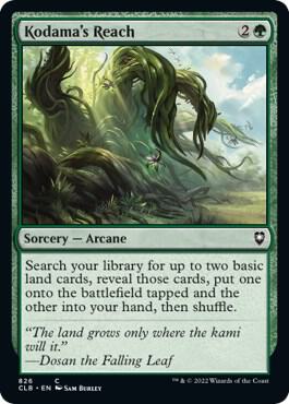 Kodama's Reach (826) [Commander Legends: Battle for Baldur's Gate]