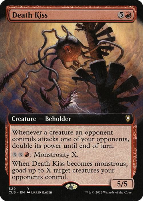 Death Kiss (Extended Art) (629) [Commander Legends: Battle for Baldur's Gate] [Extended Art]