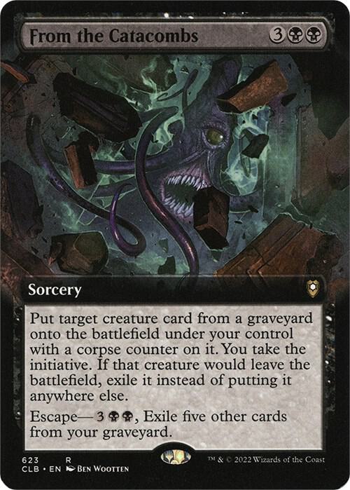 From the Catacombs (Extended Art) (623) [Commander Legends: Battle for Baldur's Gate] [Extended Art]