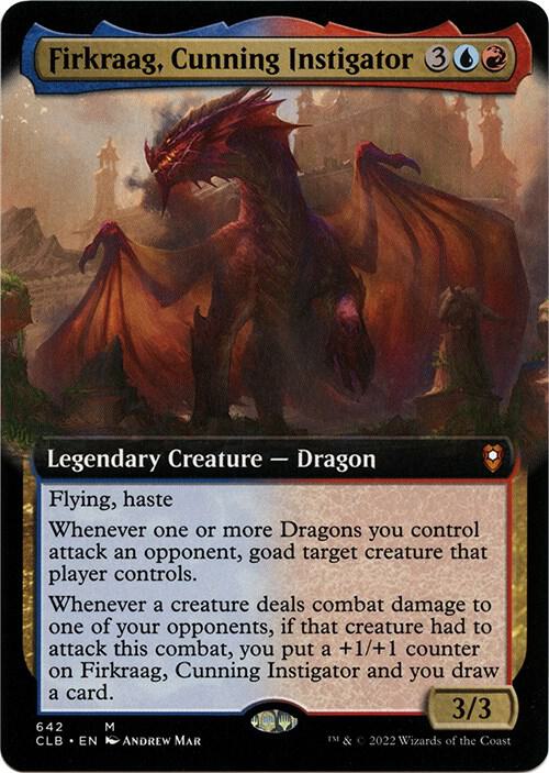 Firkraag, Cunning Instigator (Extended Art) (642) [Commander Legends: Battle for Baldur's Gate] [Extended Art]