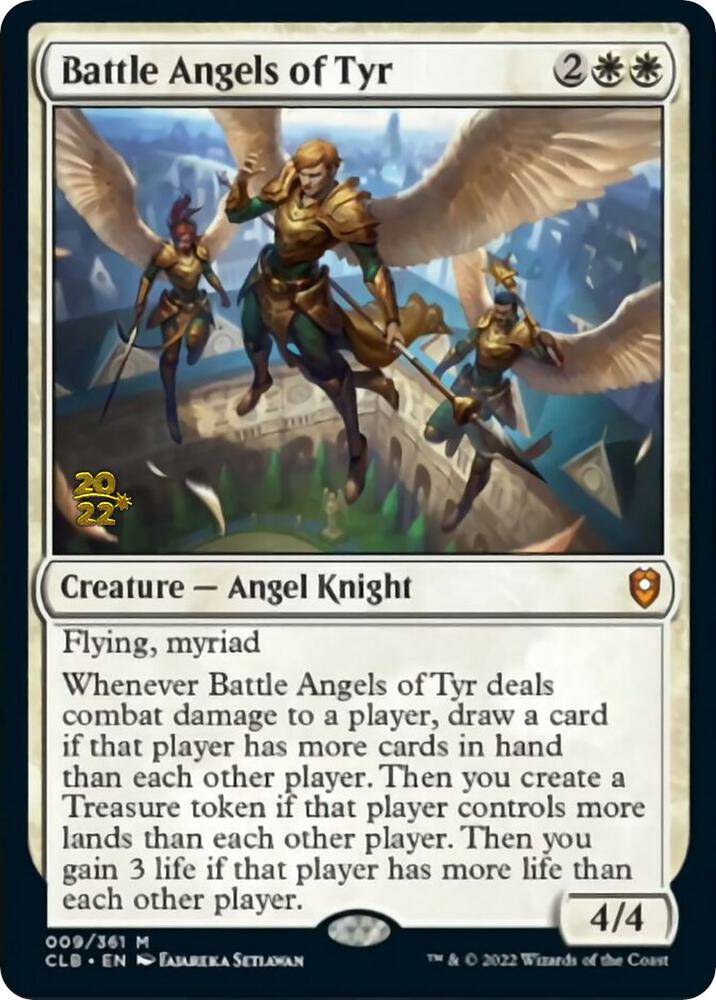 Battle Angels of Tyr (9) [Prerelease Cards]
