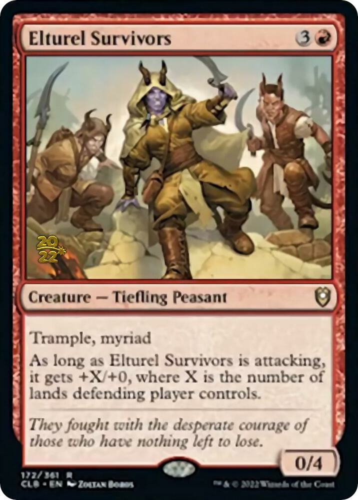 Elturel Survivors (172) [Prerelease Cards]