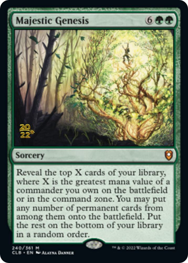 Majestic Genesis (240) [Prerelease Cards]