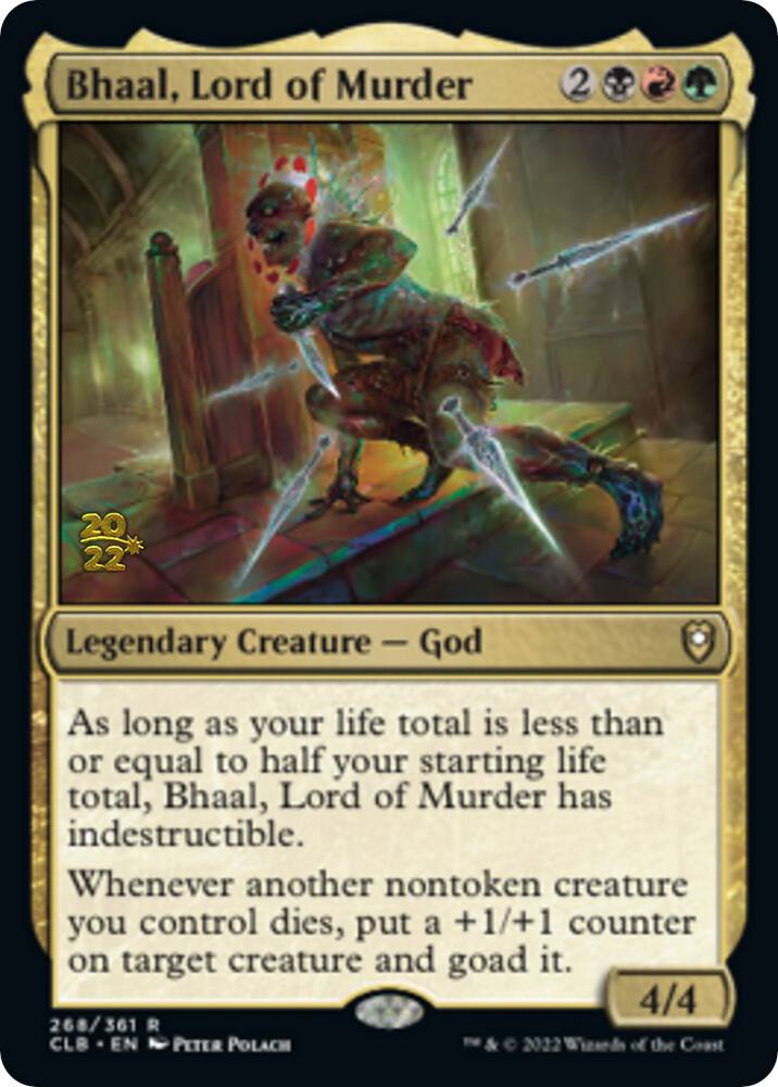 Bhaal, Lord of Murder (268) [Prerelease Cards]