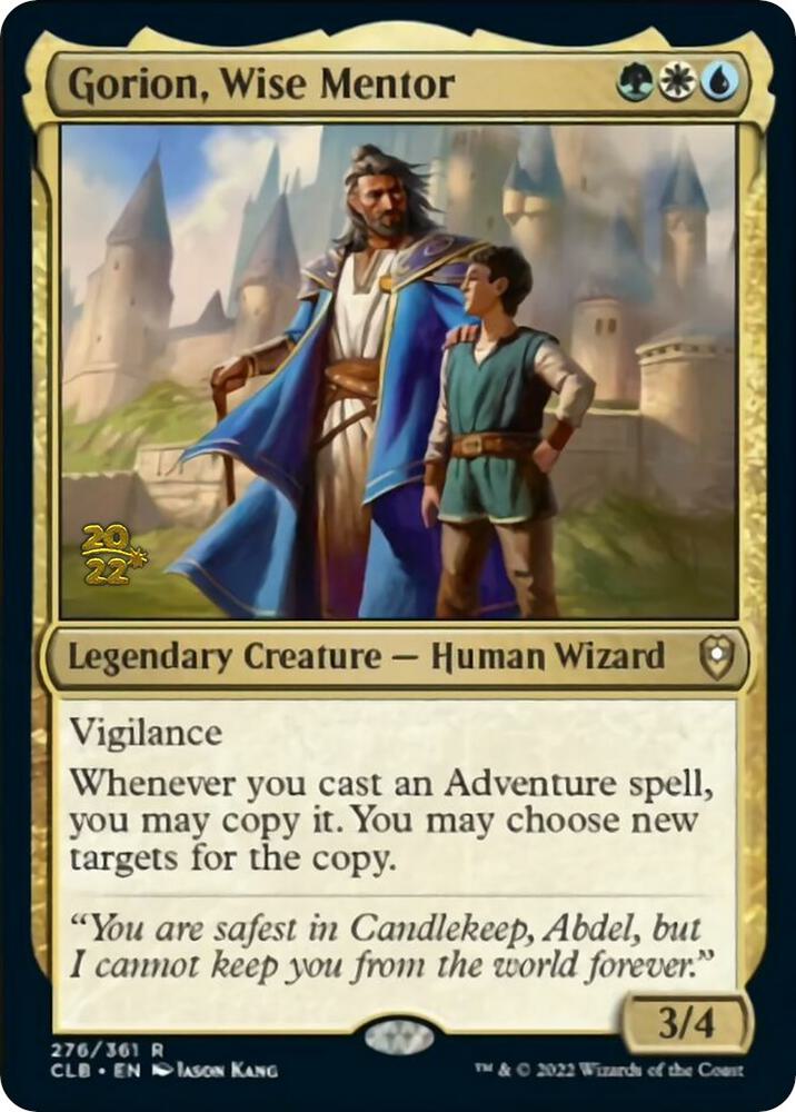Gorion, Wise Mentor (276) [Prerelease Cards]