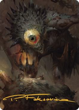 Nothic Art Card (Gold-Stamped Signature) (25) [Commander Legends: Battle for Baldur's Gate Art Series]