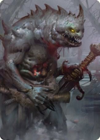 Gray Slaad Art Card (15) [Commander Legends: Battle for Baldur's Gate Art Series]