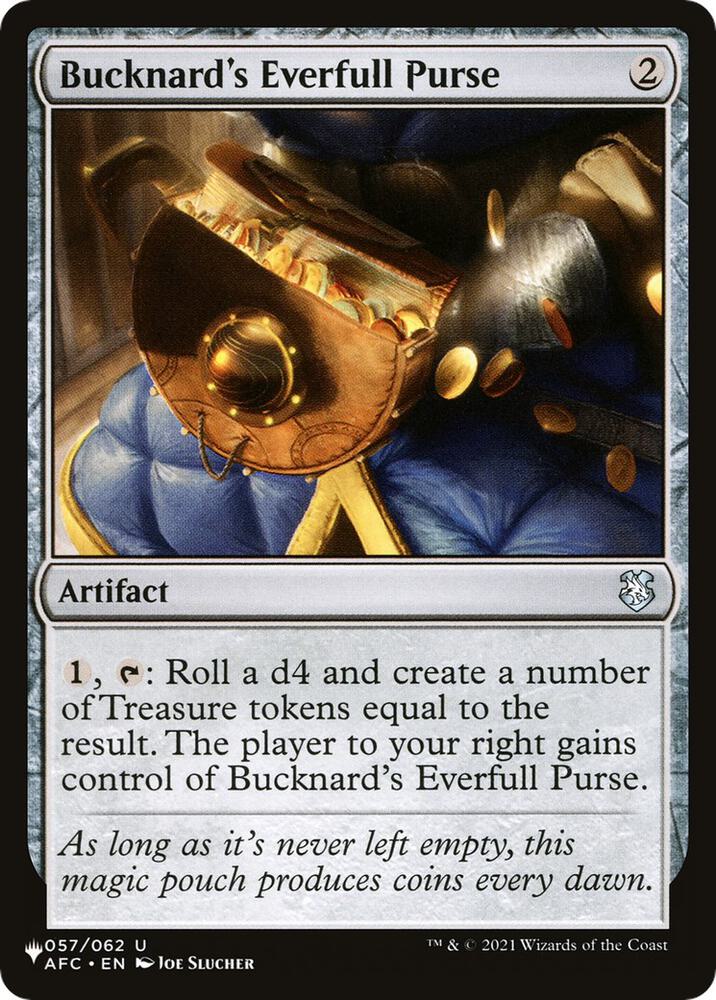 Bucknard's Everfull Purse (057/062) [The List]